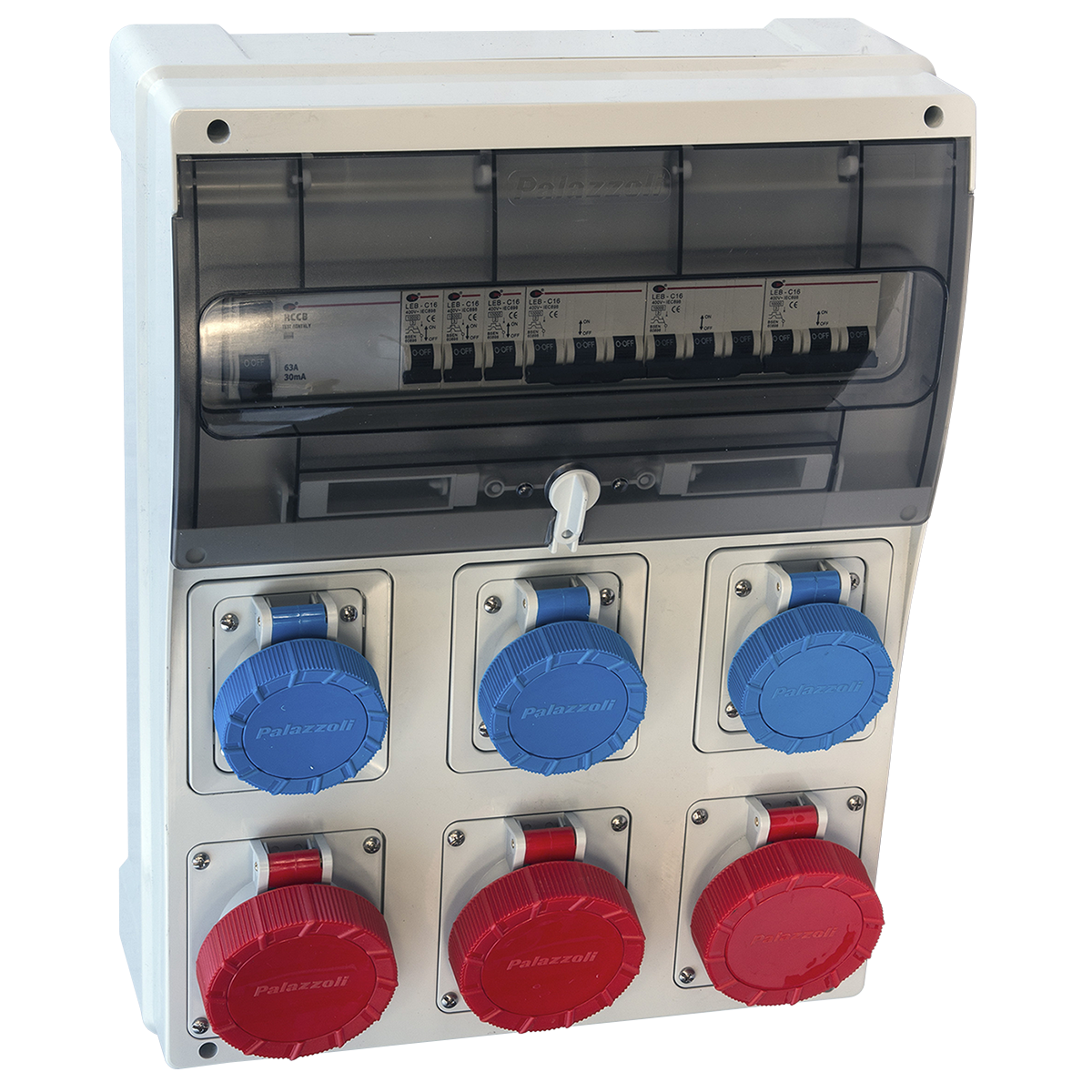 6 Gang Multiple Outlet Pre-Wired - Lewden