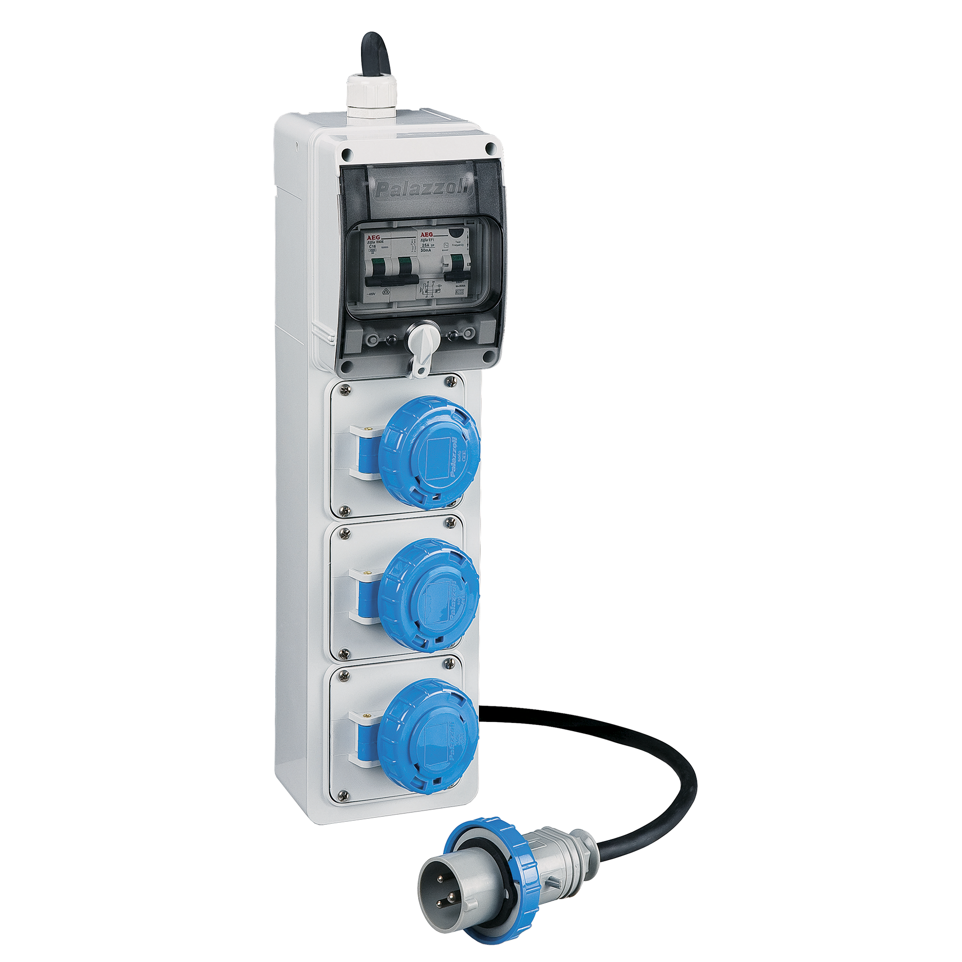 3 Sockets MCB & RCD Protection Lewden