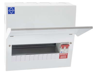 PRO Main Switch Consumer Unit - With Square Knockouts