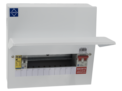 PRO Main Switch Consumer Unit with Type 2 Surge - Square Knockouts
