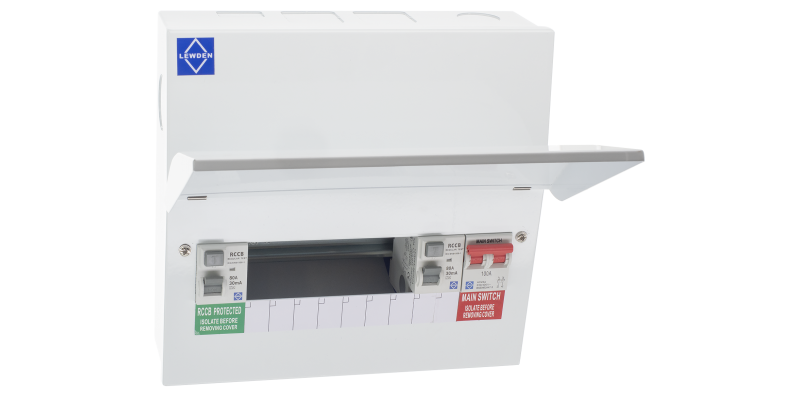 PRO Semi-Populated Dual RCCB Consumer Units - With Round Knockouts
