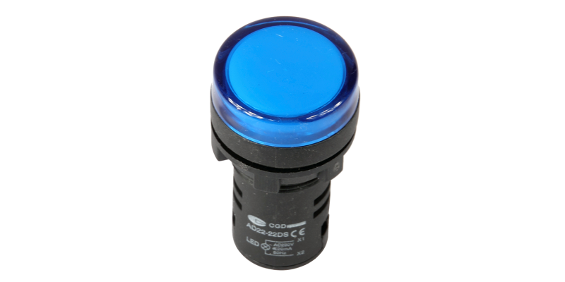 Blue LED Pilot Lamp (IP55)