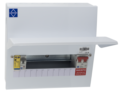 PRO Main Switch Consumer Unit with Type 2 Surge - Round Knockouts