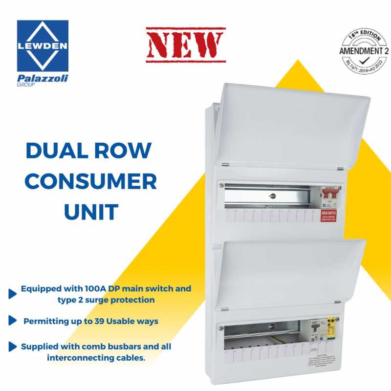 Pro-Range Dual Row Consumer Unit