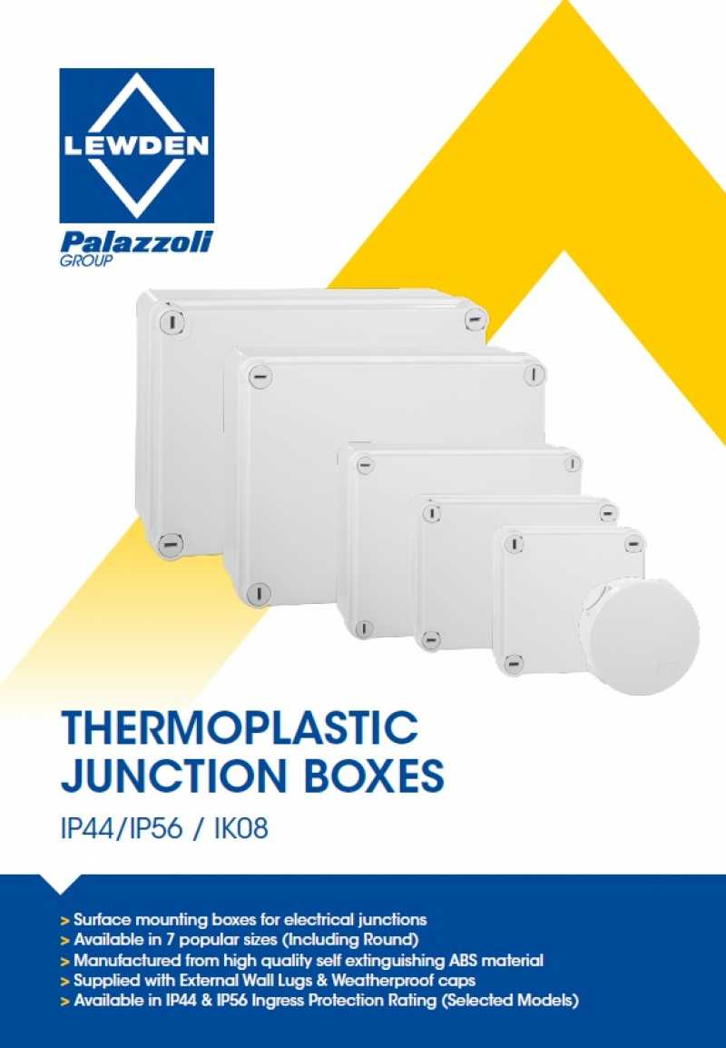 LEWDEN's New Range of High-Quality Thermoplastic Junction Boxes