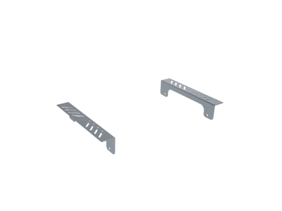 Pair Of Supports For Direct Screw Mounting